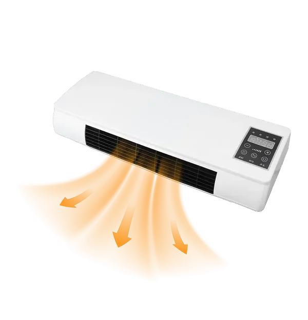 Compacte Heatoor op een bureau